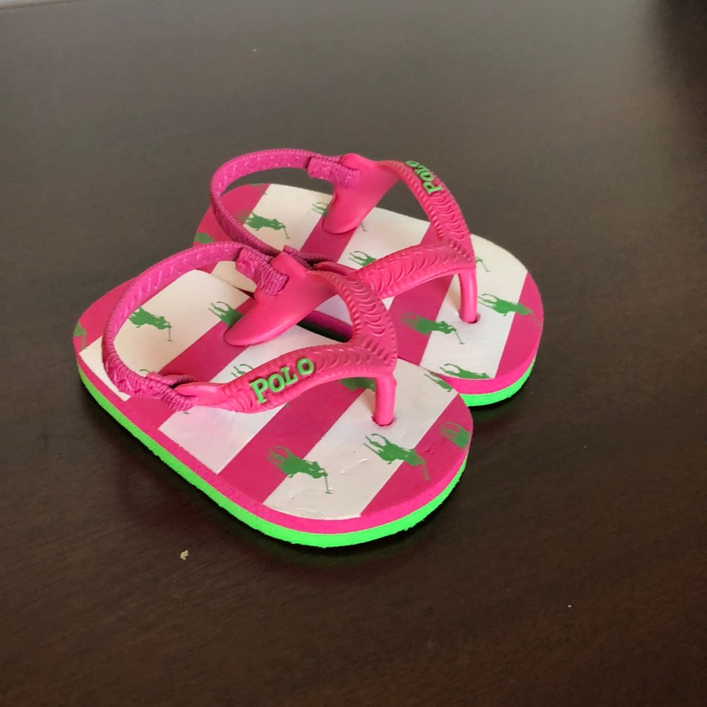 Polo Ralph Lauren flip flops